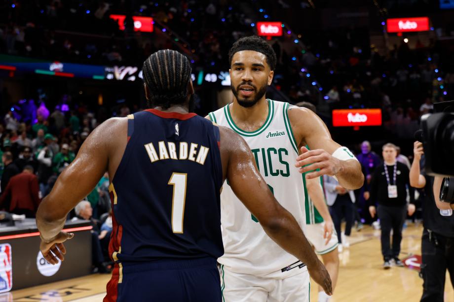 开云-NBA-哈登19+10塔图姆20分 骑士不敌凯尔特人